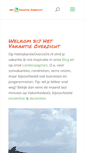 Mobile Screenshot of hetvakantieoverzicht.nl
